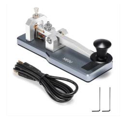 Pack CW K-5NN + Llave Morse KEY | Entrenador de Código Morse | KL73 Electronics