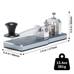 Pack CW K-5NN + Llave Morse KEY | Entrenador de Código Morse | KL73 Electronics