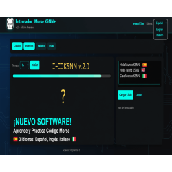 Interfaz CW Trainer K5NN+| Entrenador de Código Morse USB | KL73 Electronics